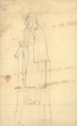 Staty av Pierre Cuypers Cuypershuis